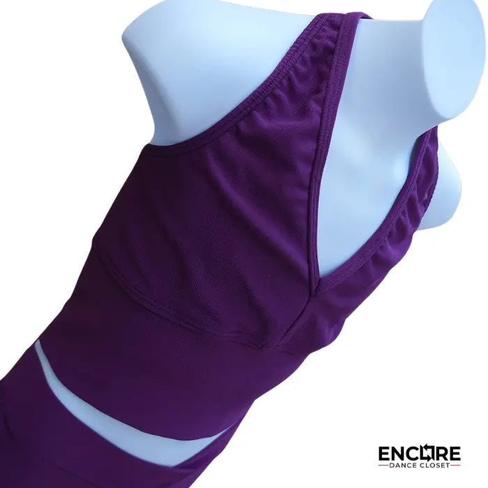 Burgundy Ribbed Halter Set  two piece