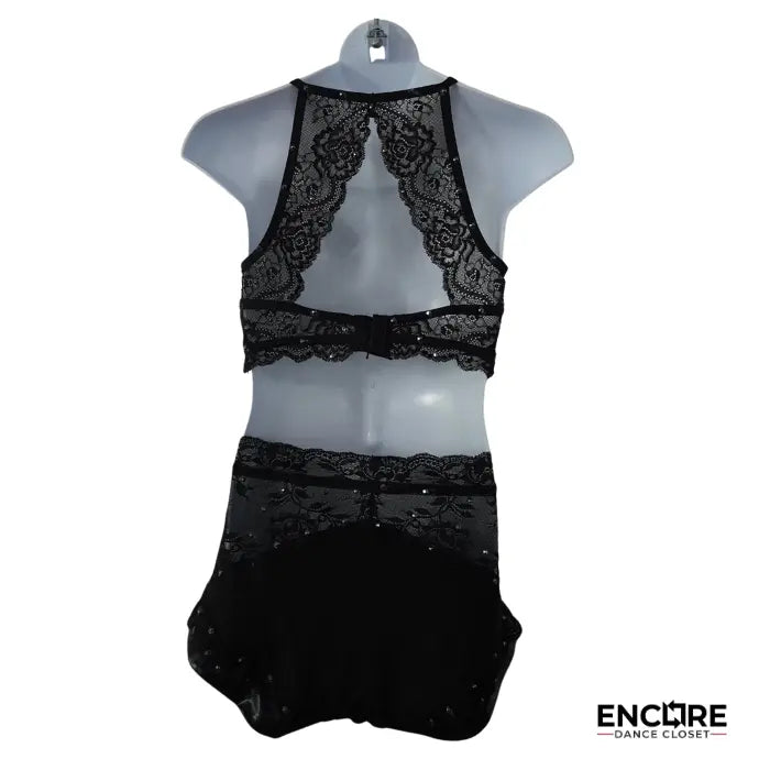 Noir Lace Performance Set  two piece