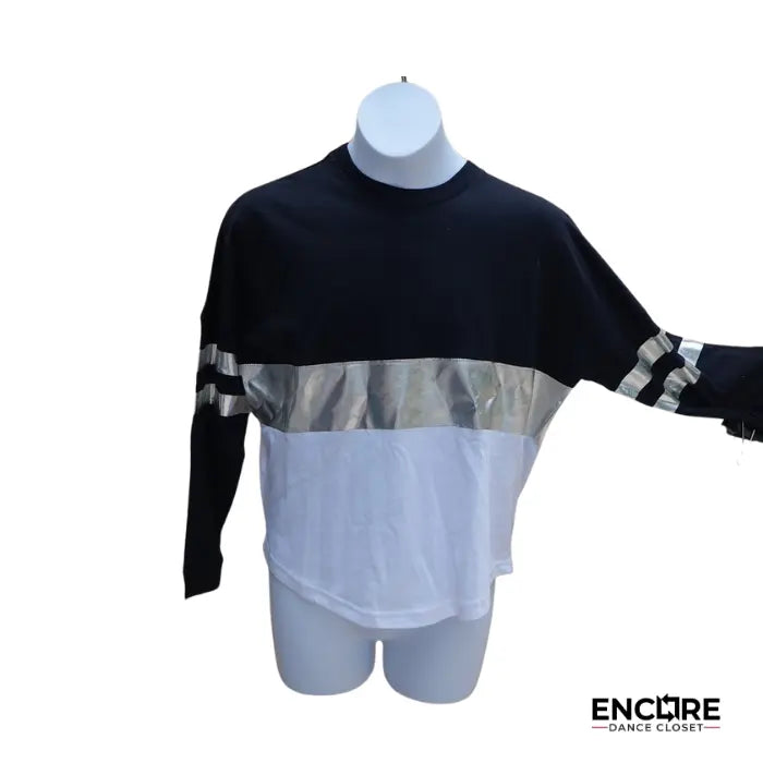 Color Block Long Sleeve Tee  top