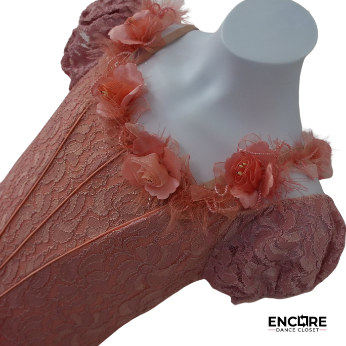 Peach Blossom Tutu Costume  dress