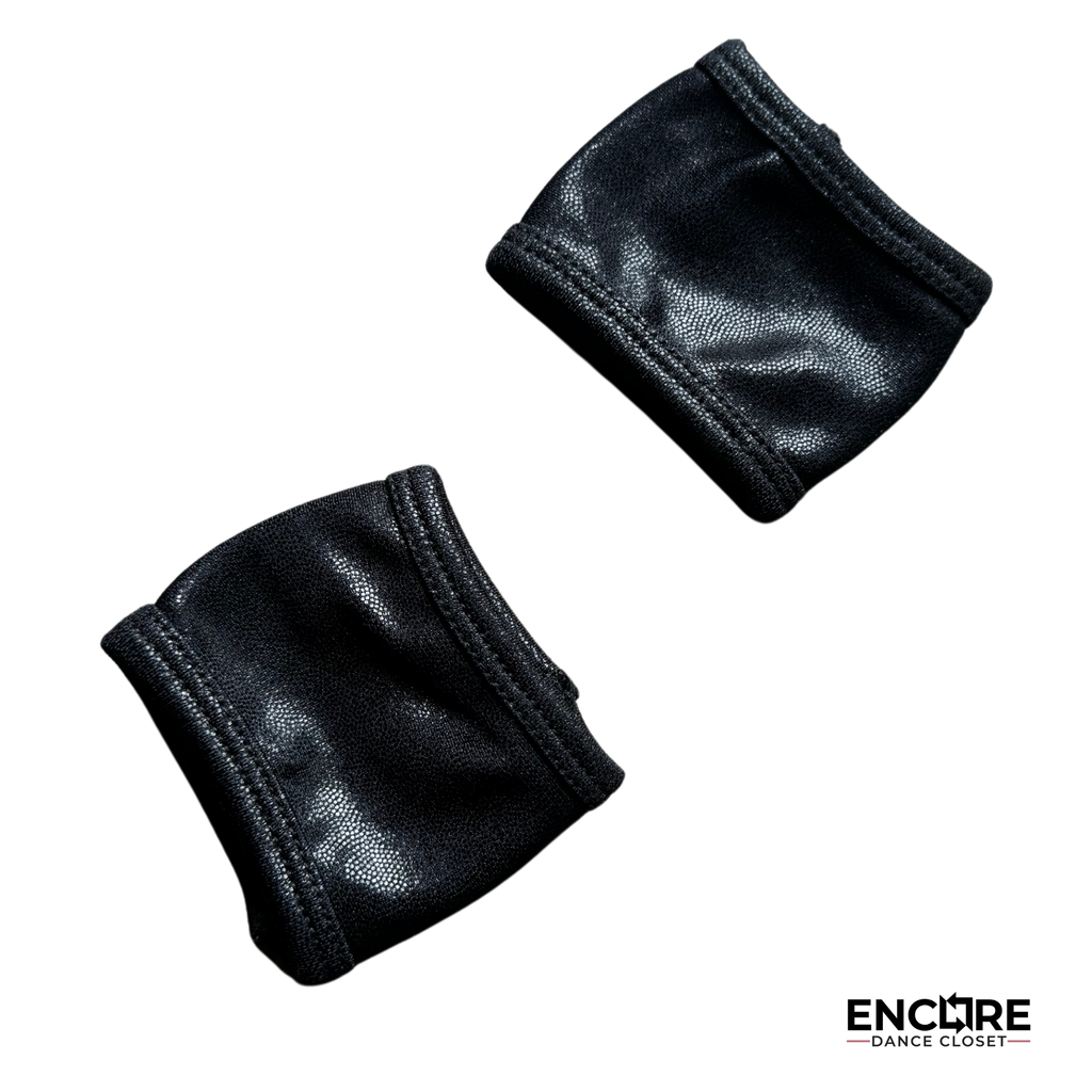 Edgy Black Asymmetrical Mesh Unitard - Encore Dance Closet