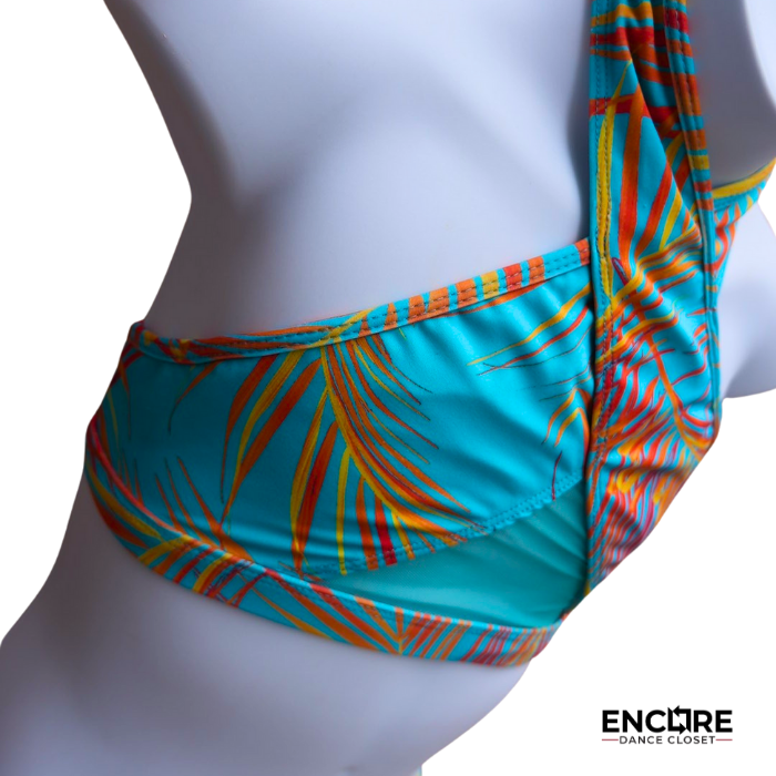 Tropical Turquoise Two-Piece Set