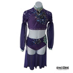 Midnight Bloom  two piece