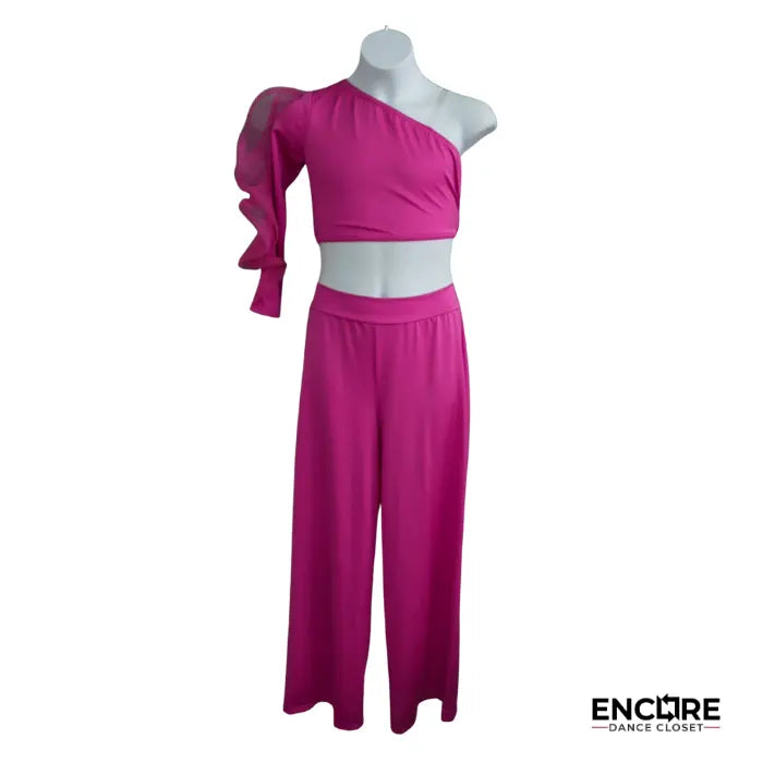 Hot Pink Power  two piece
