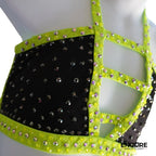 Neon Yellow Jazz Sparkle  two piece