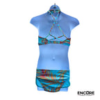 Tropical Turquoise Two-Piece Set  two piece