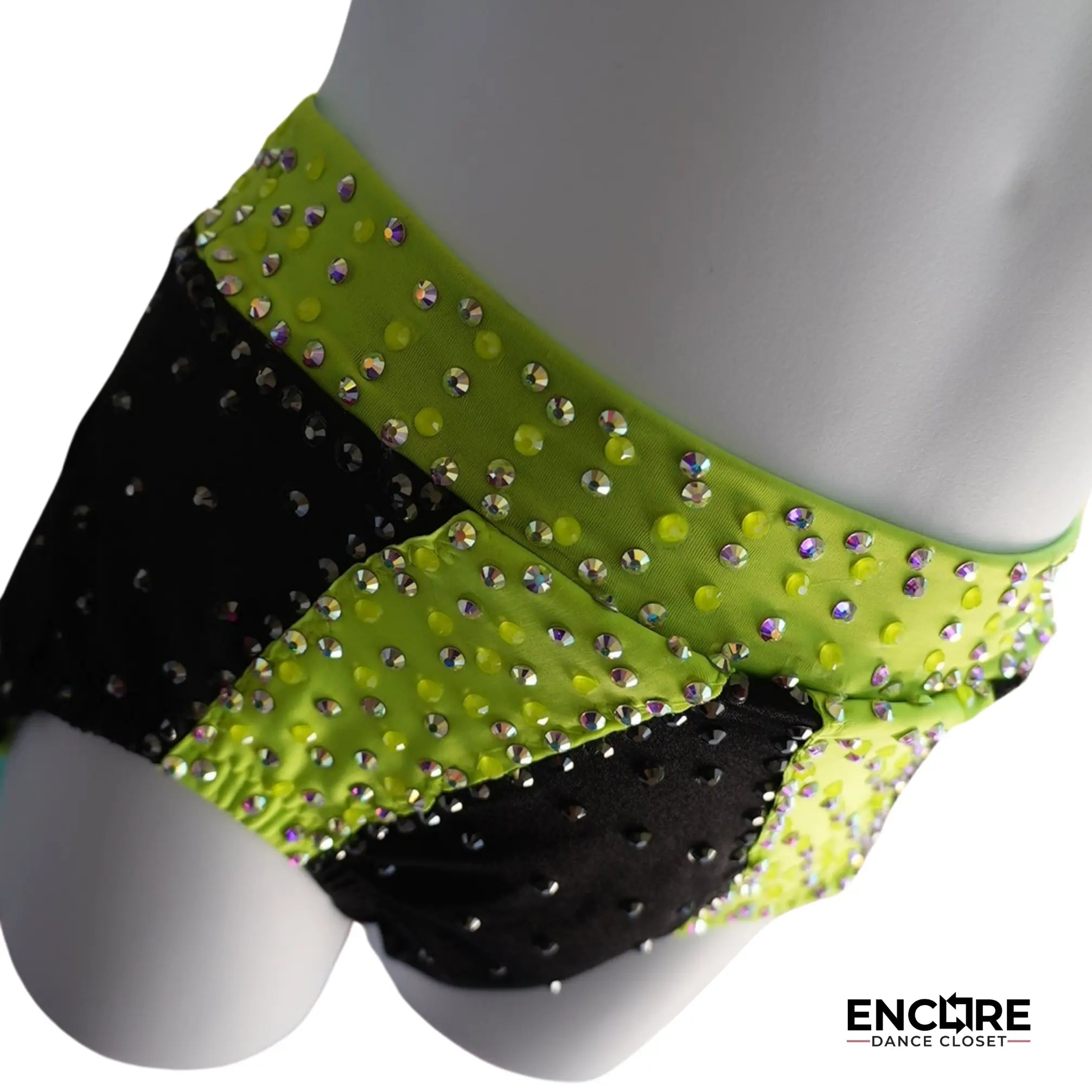 Neon Yellow Jazz Sparkle  two piece