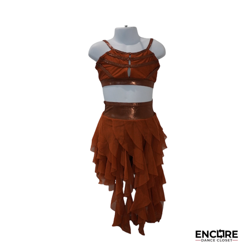 Copper Cascade  two piece