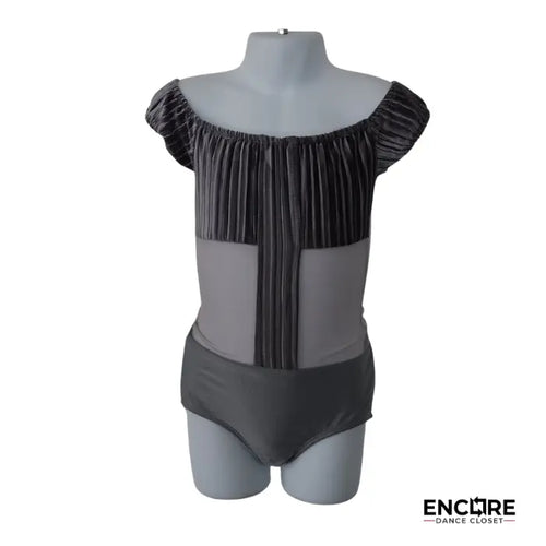 Velvet Silver Jumpsuit  unitard