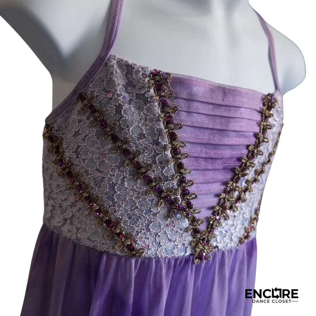 Lavender Lace Beauty  dress