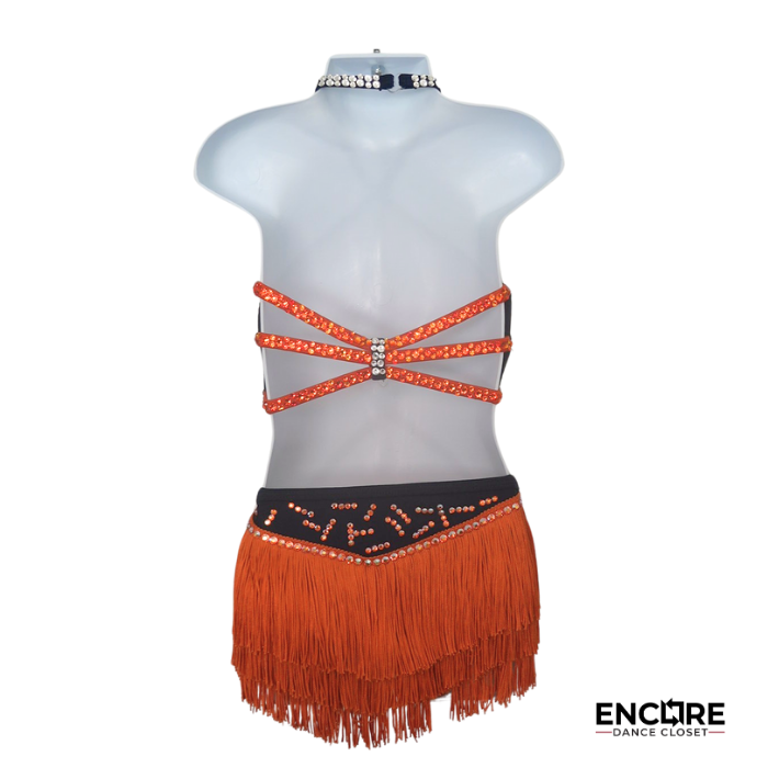 Orange Jazz Costume - Encore Dance Closet