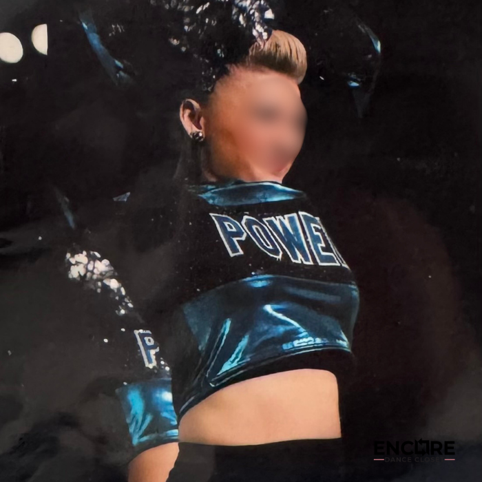 “Power” Crop Top Dance Costume  top