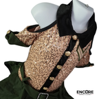 Vintage-Inspired Military Jazz Costume  leotard