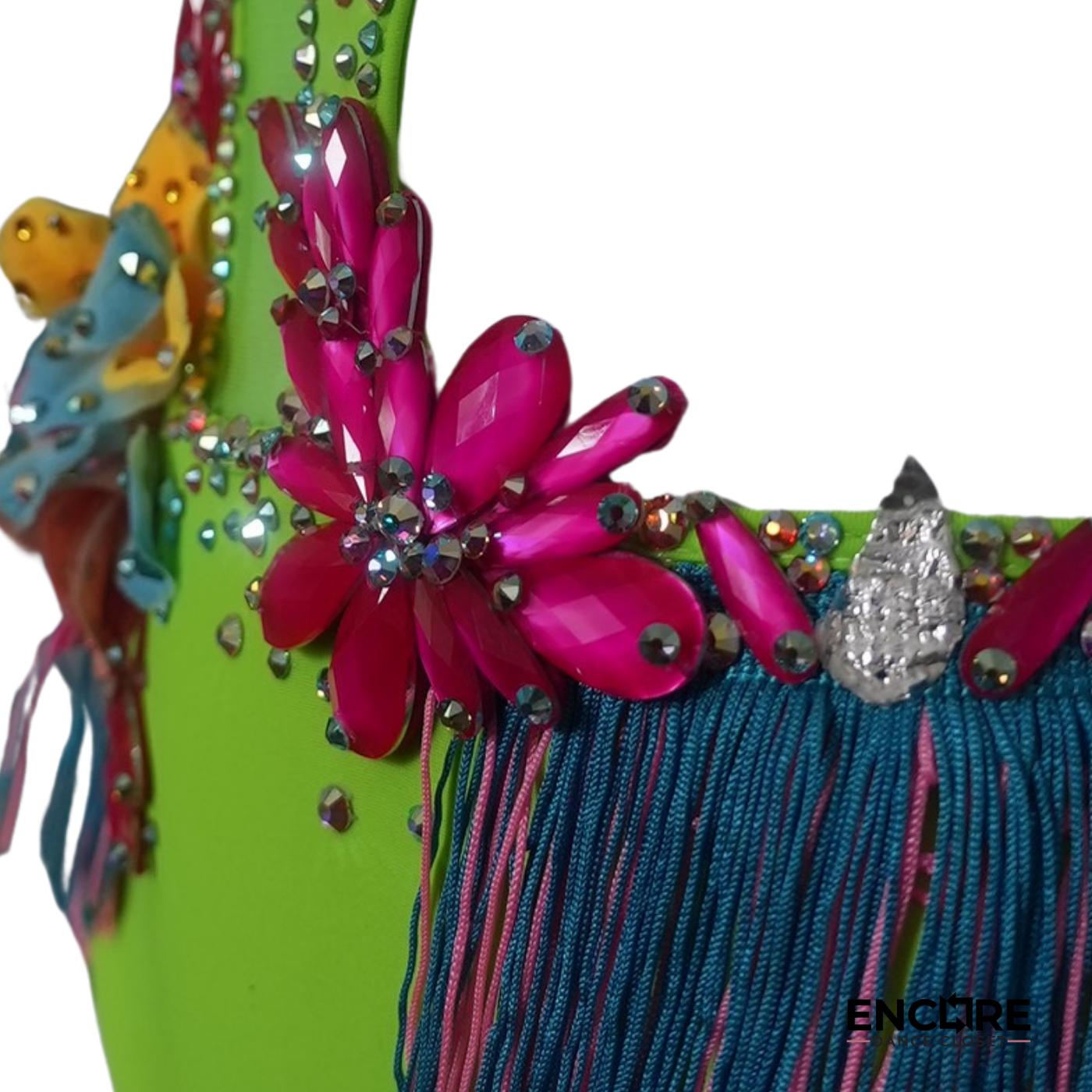 Tropical Glam Fringe Costume