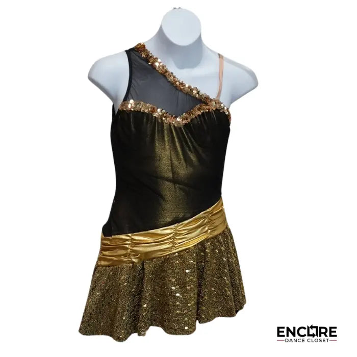 Golden Glimmer  dress