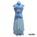 White Lyrical Gown  dress