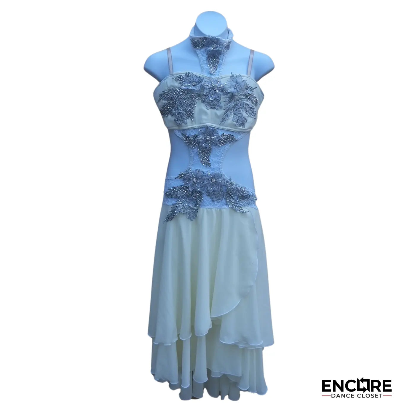 White Lyrical Gown  dress