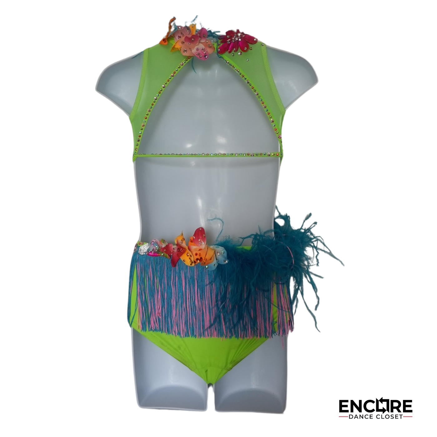 Tropical Glam Fringe Costume