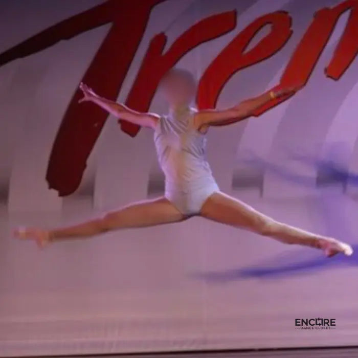 Asymmetrical Gray Mesh Leo  leotard