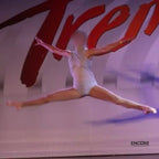 Asymmetrical Gray Mesh Leo  leotard