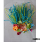 Tropical Glam Fringe Costume  leotard