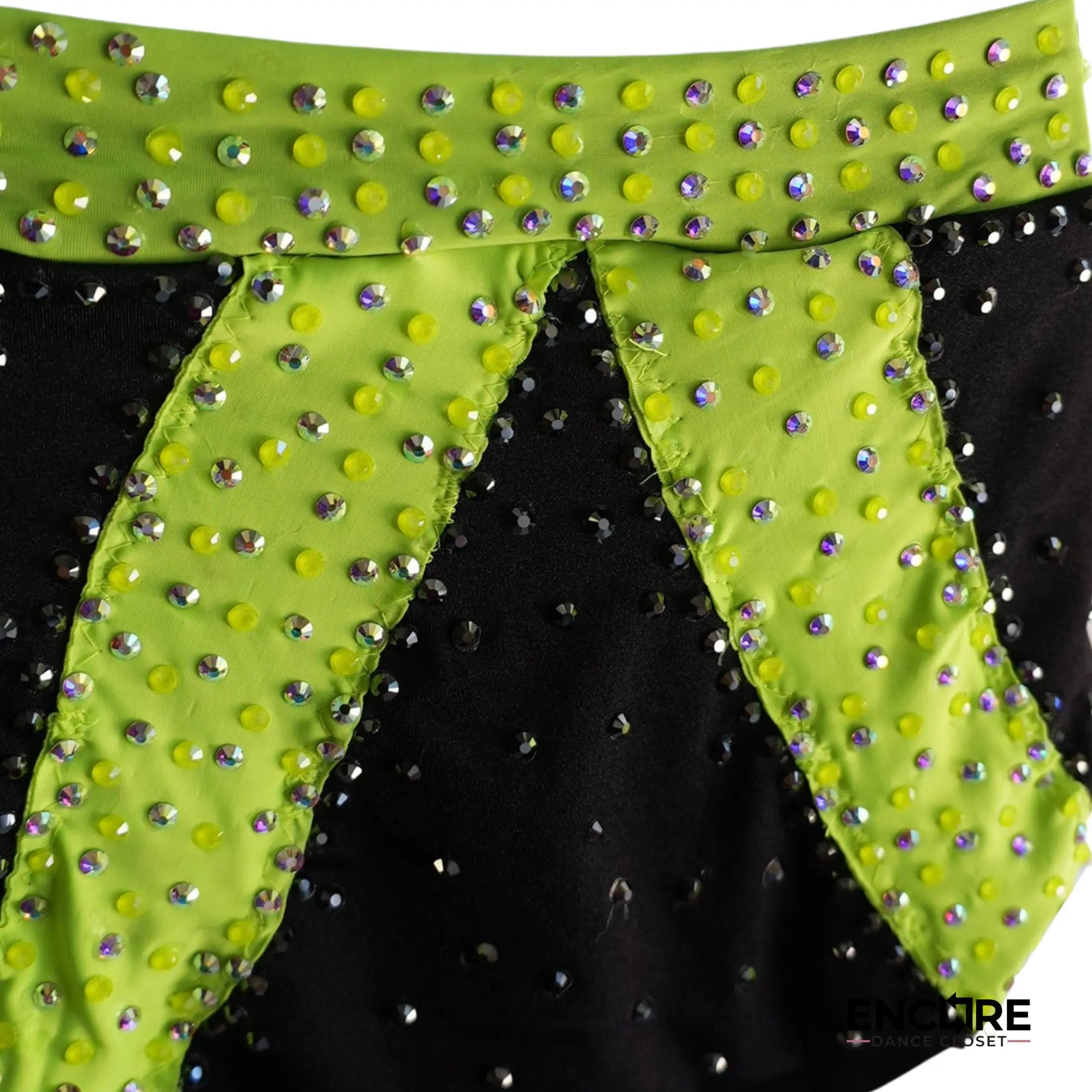 Neon Yellow Jazz Sparkle  two piece