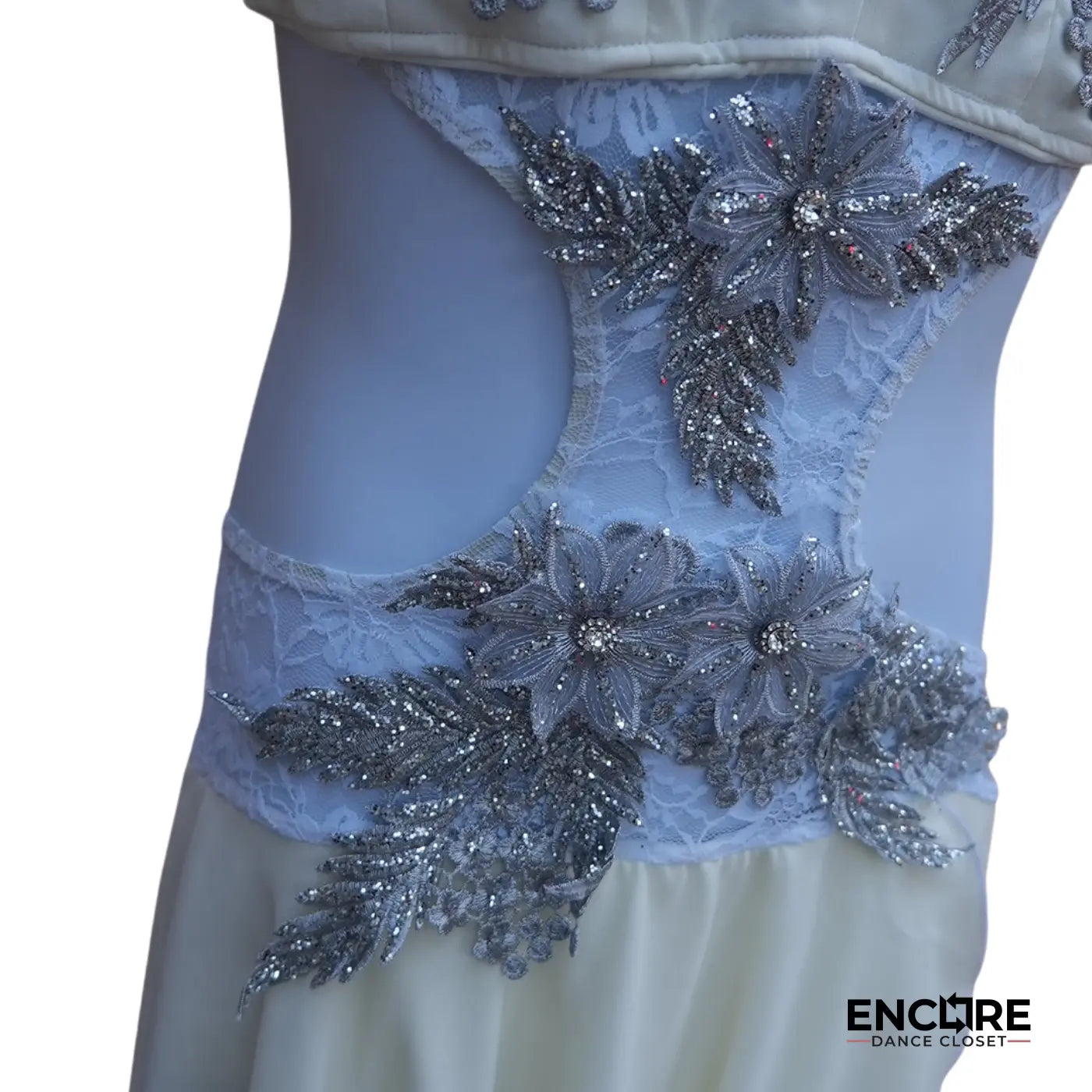 White Lyrical Gown  dress