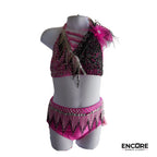 Pink & Black Sassy Jazz Set  two piece