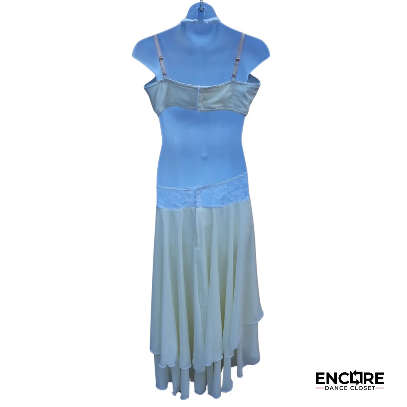 White Lyrical Gown  dress