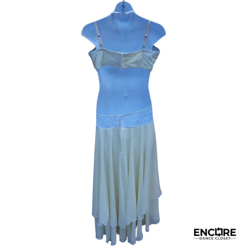 White Lyrical Gown  dress