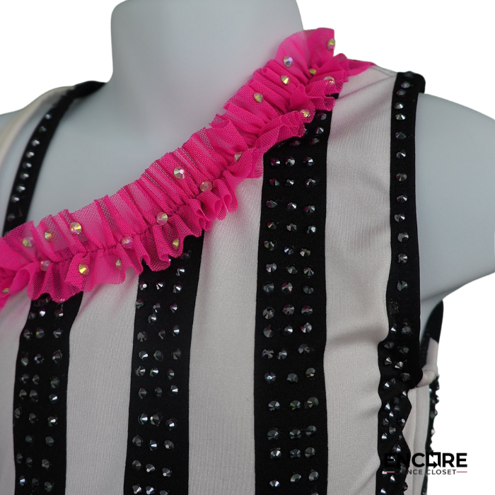 Pop of Pink Striped Jazz Costume