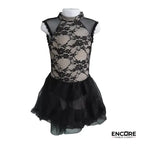 Midnight Lace Illusion Tutu Costume  dress