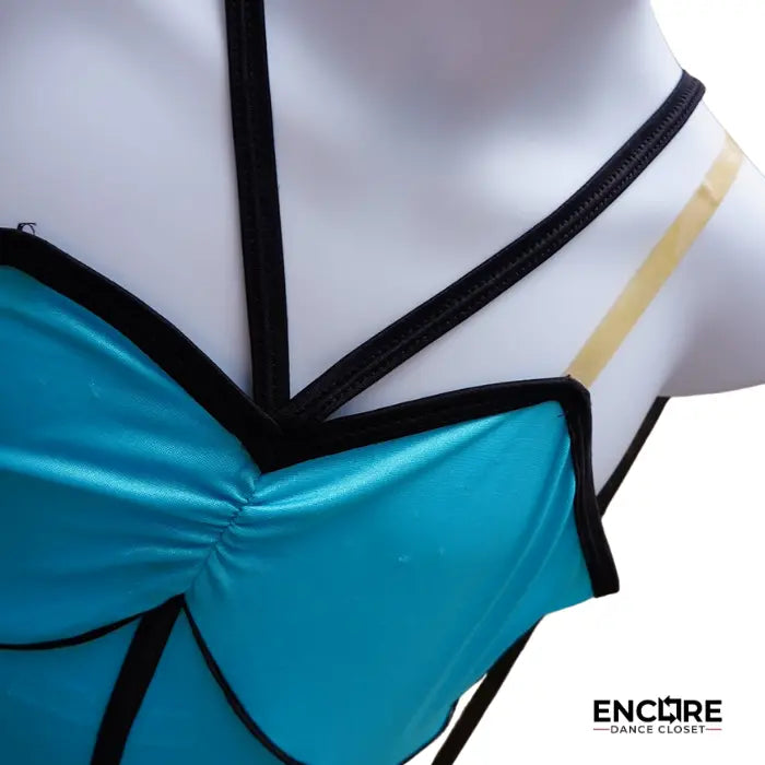 Turquoise Twirl  dress