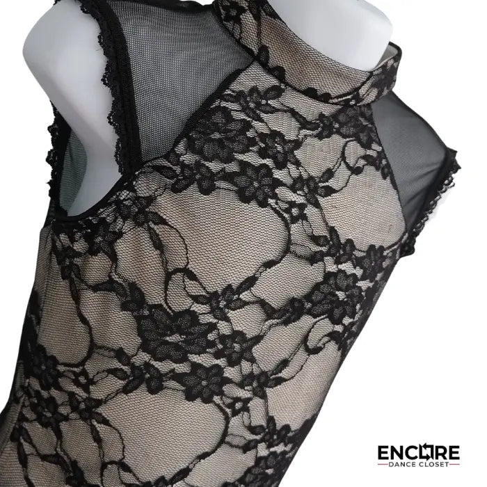 Midnight Lace Illusion Tutu Costume  dress