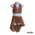 Golden Glow Two-Piece Lyrical Costume  two piece