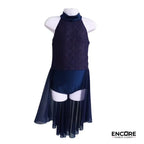 Deep Blue Dream Lyrical Costume  leotard