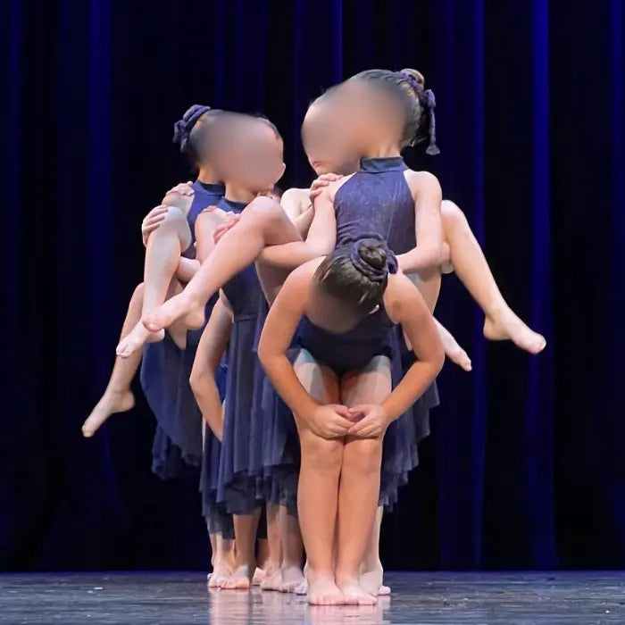 Deep Blue Dream Lyrical Costume  leotard