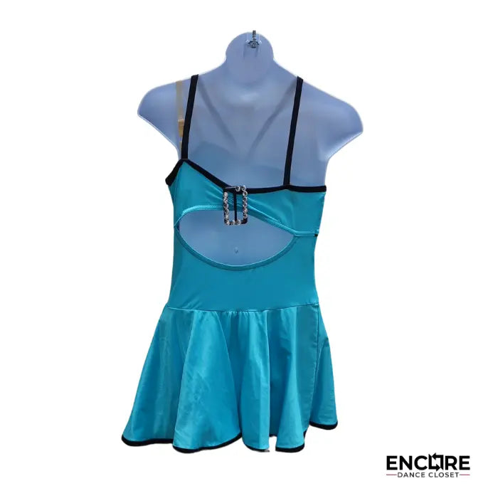 Turquoise Twirl  dress