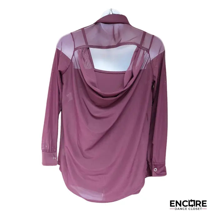 Maroon Sophistication Set  leotard