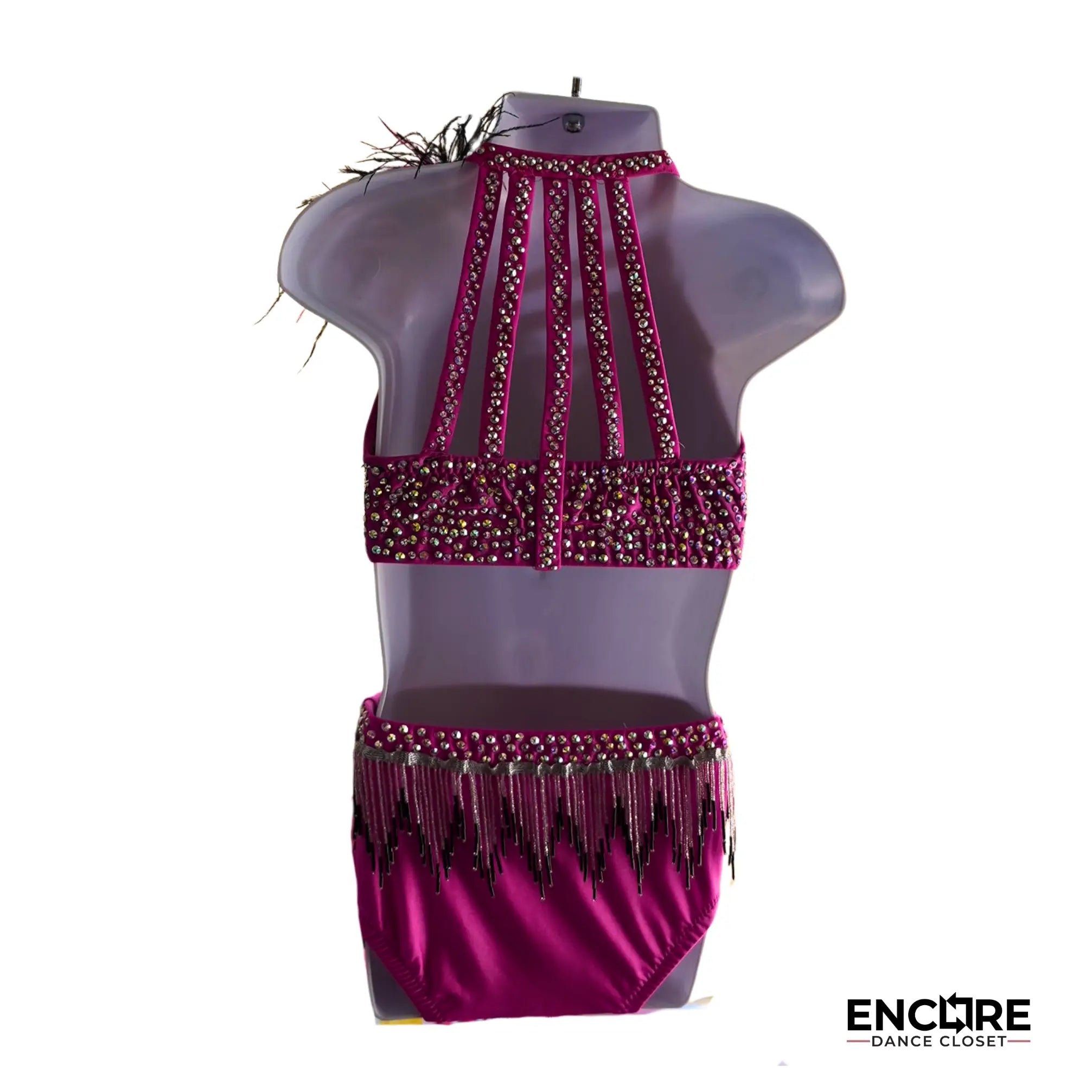 Pink & Black Sassy Jazz  two piece