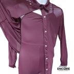 Maroon Sophistication Set  leotard