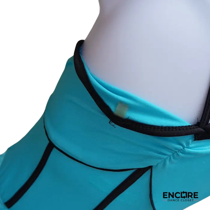 Turquoise Twirl  dress