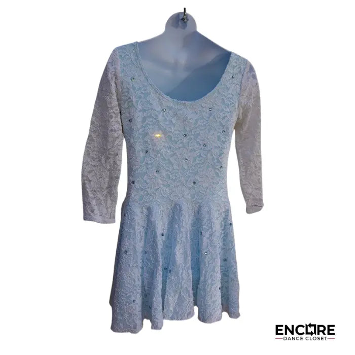 White Lace Elegance  dress