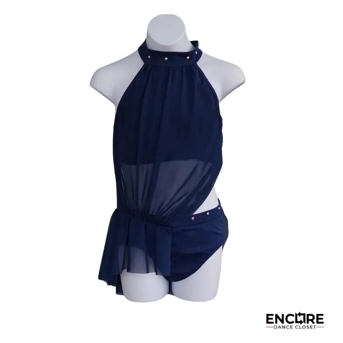 Deep Blue Drift  leotard