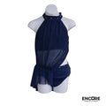 Deep Blue Drift  leotard