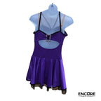 Purple Twirl  dress