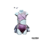 Lilac Leotard with Lyrical Skirt & Rhinestone Detailing  leotard