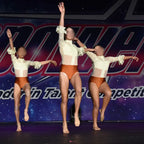 Lace and Copper Contemporary Costume  leotard
