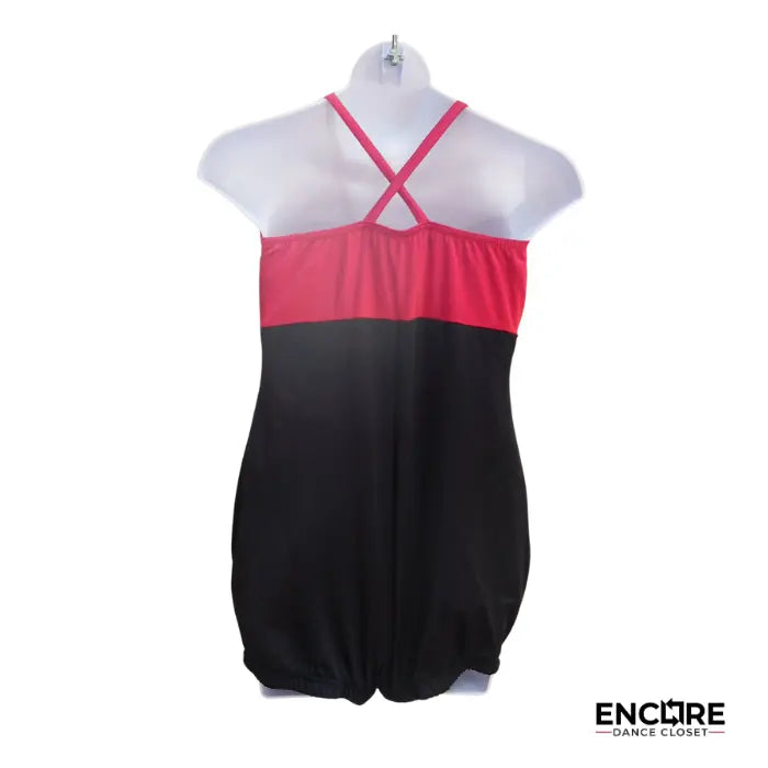 Red & Black Showstopper  biketard