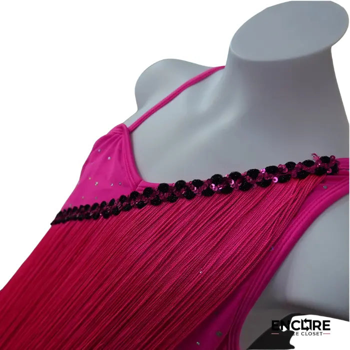 Hot Pink Havana  dress